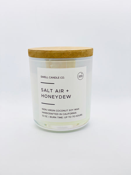 salt air and honeydew candle