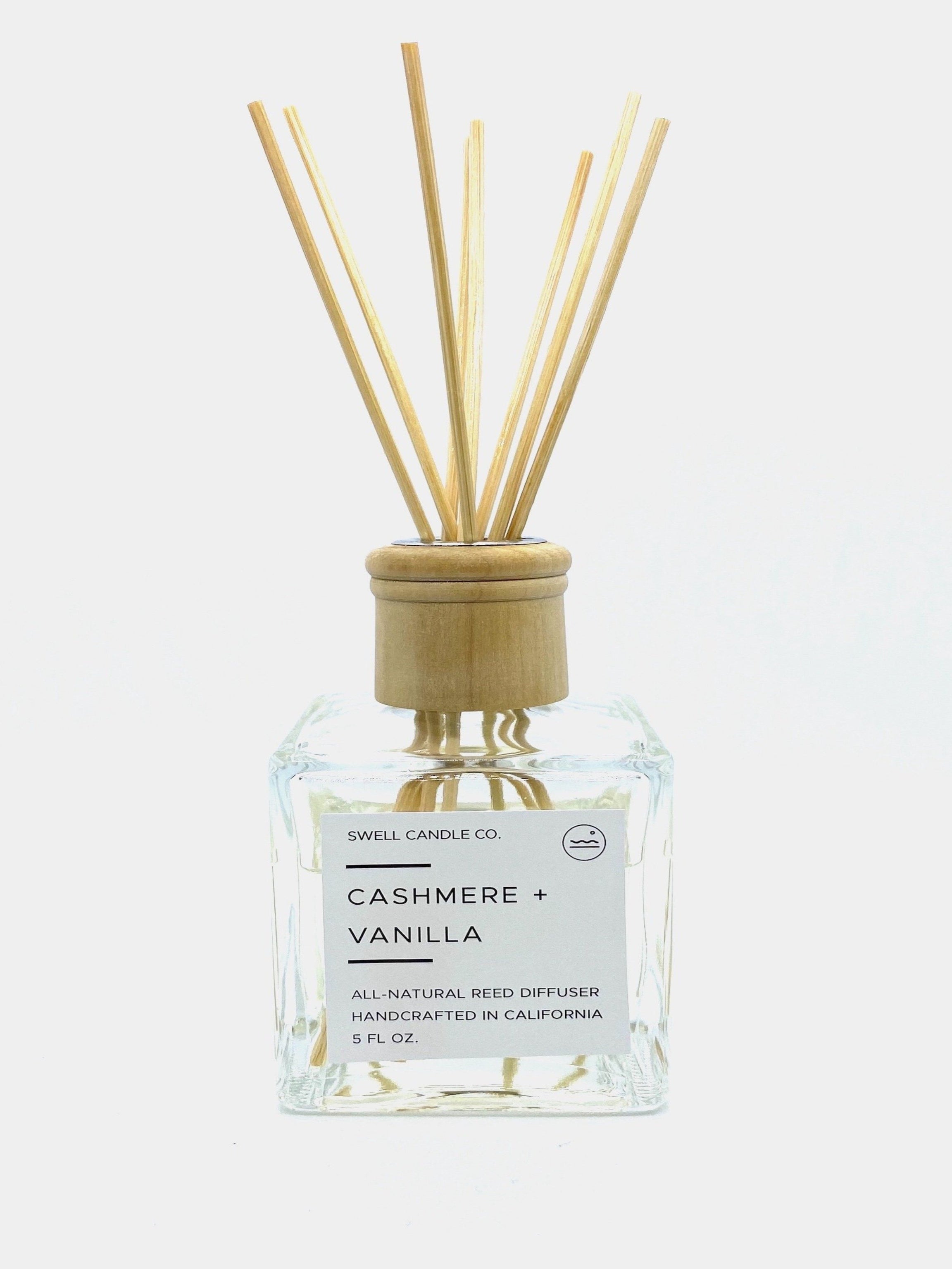 Cashmere + Vanilla Reed Diffuser – Swell Candle Co